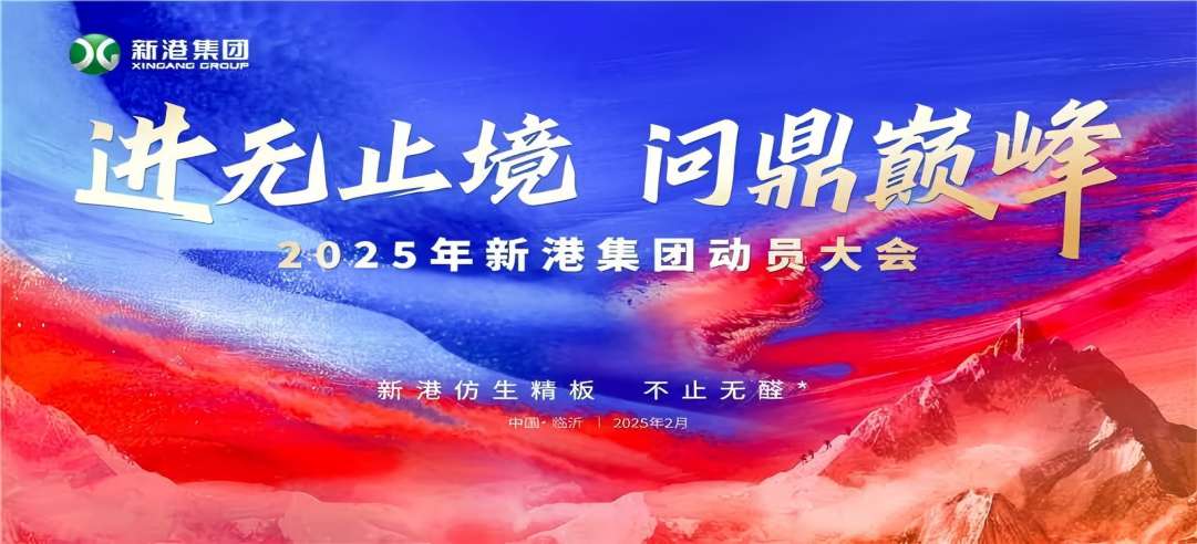 進(jìn)無止境，問鼎巔峰！2025年新港集團(tuán)動(dòng)員大會(huì)成功召開！
